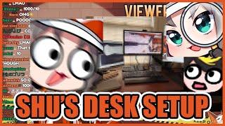 Mysta reveals Shus Desk Setup -【Nijisanji EN  Mysta Rias Shu Yamino】