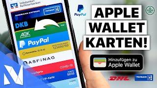 BESONDERE Karten Paypal DHL Payback AOK ... in Apple Wallet legen 2022  Nils-Hendrik Welk