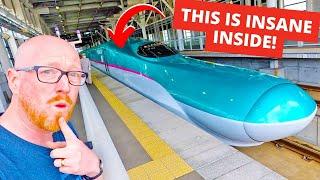Inside Japans INSANELY LUXURIOUS First Class Bullet Train