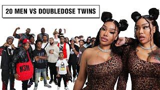 20 Guys vs 2 Instagram Models DoubleDose Twins