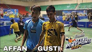 GUSTI DI BOM BARDIR OLEH AFFAN DI AWAL SET SPECTA JATENG PINGPONG 2024 SEMARANG