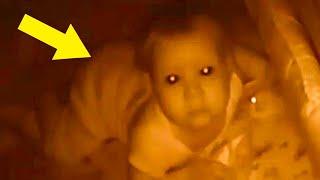 Toddler Tells Mom He Sees Face At Night Mom Checks Monitor