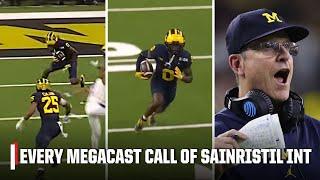 EVERY CALL from Michigan’s GAME-SEALING INT in the National Championship   ESPN College Football