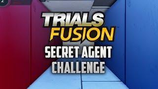 Trials Fusion Cliffhanger Secret Agent Challenge How to finish maze