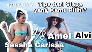 Sassha Carissa dan Amel Alvi di SOSIALITATV