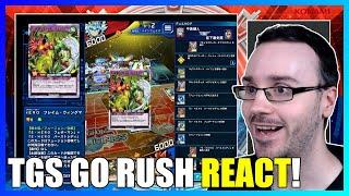 Go Rush TGS Trailer Reaction  Rush Duel Links