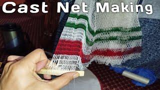 Cast Net Making  fishing net making  net making