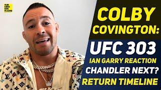 Colby Covington Reacts to Bum Ian Garry Performance at UFC 303 The Guys An Absolute Nobody