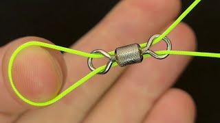 Powerful Fishing Knot for Hook and Swivel