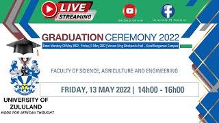 Graduation Ceremony 2022 _ Faculty of Science Agriculture and Engineering Second Session