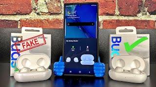 Fake Samsung Buds+ Vs Real Buds+ - Unboxing & Comparison