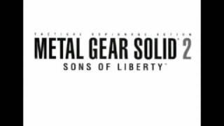 Soundtrack Metal Gear Solid 2 Alert Evasion Caution tanker from LeCTODN