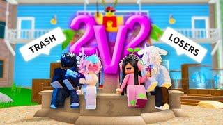 Roblox YouTuber 2v2 in MM2 *LOSER GETS PUNISHED*