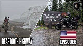 USA6 Con la mia AfricaTwin attraverso SturgisBeartooth Pass e Yellowstone