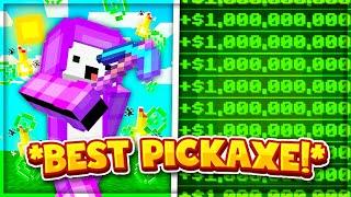CREATING THE ULTIMATE GODLY *META* PICKAXE ON NEW MINECRAFT PRISONS SERVER  Minecraft Prisons