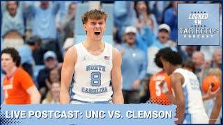 LIVE POSTCAST UNC vs. Clemson