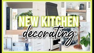 KITCHEN DECOR IDEAS  DECORATING OUR NEW KITCHEN MAY 2023