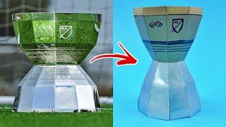 DIY Concacaf Leagues Cup Trophy - How to Make Trophy at Home
