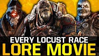 GEARS OF WAR - Every Locust Race MOVIE Gears of War Lore