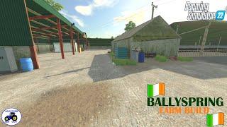 Ballyspring Farm Build  Timelapse  Farm Build  Farming Simulator 22  FS22  Farming Simulator