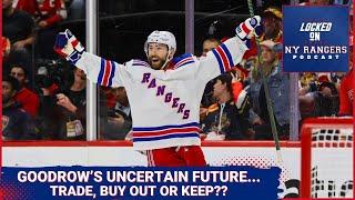 Trade or buy out Goodrow? Should Rangers capitalize on his strong playoff showing and get cap space?