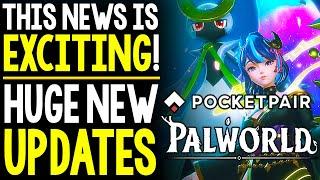 HUGE NEW PALWORLD UPDATES The FUTURE of Palworld Free to Play Rumors SHUTDOWN + More Palworld News