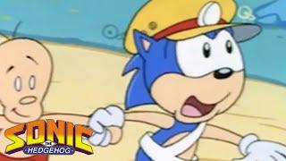 The Adventures of Sonic The Hedgehog Slowww Going  Classic Cartoons For Kids