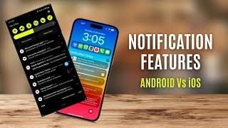 Android Vs iOS Notification Features - Samsung One UI Vs Apple iOS