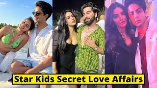 Bollywood Star Kids Secret Love Affairs In 2023  Nysa Devgan  Aryan Khan  Ananya Panday  Janhvi