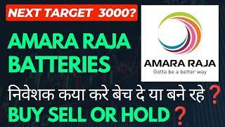 AMARA RAJA BATTERIES SHARE LATEST NEWS  AMARA RAJA SHARE