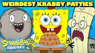 Rock Paper Scissors React to the Weirdest Krabby Patties  Part 3  SpongeBob