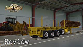 REVIEW  Trailer By Luqman Mods  Ets2  Euro truck simulator 2 malaysia