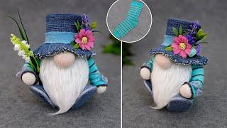 You dont know how to sew? Then this master class is for you   DIY Wonderful Gnome WITHOUT SEWING