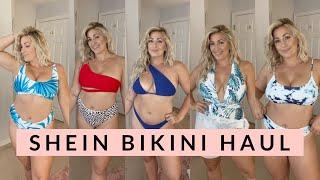 HUGE 2021 SHEIN BIKINI TRY ON HAUL  MID SIZE CURVY  SIZE LARGEXL