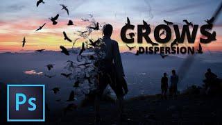 Cara Membuat Crow Dispersion Effect - Tutorial Photoshop Bahasa Indonesia