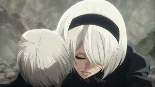 9S Death Scene - 2B Kills 9S  Nier Automata Anime