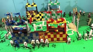 Lego Harry Potter vs Star Wars Part 6- Final battle for Hogwarts