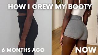 How I grew my booty and got tight round glutes  Jade Rose