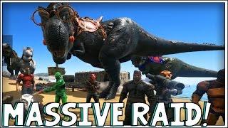 ARK Survival Evolved - MASSIVE RAID 35