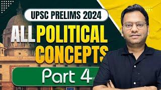 All Political Concepts Part 4 - Explained by Varun Sir  Polity & Constitution for UPSC Prelims 2024
