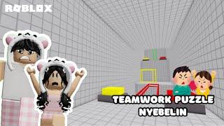 APAKAH KITA BISA TAMATIN TEAMWORK PUZZLE NYEBELIN INI?  ROBLOX