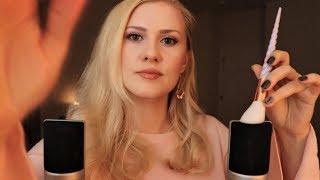  Triggering You Gently  ASMR  Whisper Ear-to-Ear  Brushing  Trigger Words English Russian