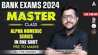 Alphanumeric Series Reasoning Tricks and Concepts  Bank Exam 2024 Reasoning By Shubham Srivastava