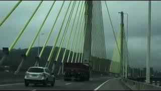 Filmagem que mostra rapaz fazendo cocô em ponte pode ser de Laguna