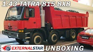 Unboxing Tatra 815 8x8 KADEN 143 scale diecast model