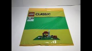 LEGO Classic 10700 Green Baseplate Unboxing & Review