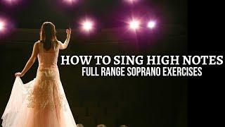  SING HIGH NOTES IN 3 DAYS  - How To Be A Soprano - How To Sing Really High - Free Vocal Warm Up