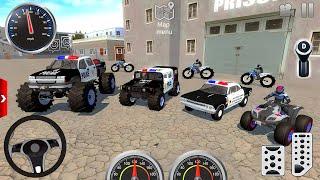 Juegos De Policía - Dirt Bike Quad Bike Police Car Driving Games Offroad Outlaws Android Gameplay