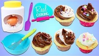 Real Cooking ULTIMATE BAKING Starter Set DIY Fun & Easy Bake Your Own Sprinkles Cupcakes