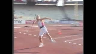 7568 World Track and Field 1997 Javelin Women Trine Hattestad